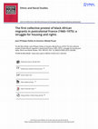 Research paper thumbnail of Jean-Philippe Dedieu and Aïssatou Mbodj-Pouye. 2016. “The First Collective Protest of Black African Migrants in Post-colonial France (1960-1975). A Struggle for Housing and Rights.” Ethnic and Racial Studies 39(6):  958-975.