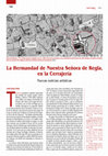 Research paper thumbnail of La Hermandad de Nuestra Señora de Regla, en la Cerrajería. Nuevas noticias artísticas.