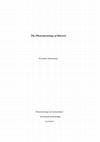 Research paper thumbnail of The Phenomenology of Husserl