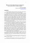 Research paper thumbnail of (2012) Breves apuntes sobre fonología comparativa de las lenguas de la familia Charrúa