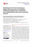 Research paper thumbnail of Modelling Best Oil Palm Site Planting in Njimom, West-Cameroon: A GIS-Analysis Combining Weighted Linear Combination, Fuzzy Analytical Hierarchy Process and Utility Function