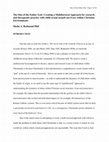 Research paper thumbnail of The Sins of the Father God: Creating a Multifactoral Approach for research and therapeutic practice with child sexual assault survivors within Christian Environments