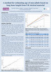 Research paper thumbnail of A method for estimating age of non-adults based on long bone length from UK skeletal material