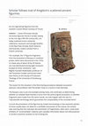 Research paper thumbnail of [2019] Scholar follows trail of Kingdom's scattered ancient figurines : 
http://www.jordantimes.com/news/local/scholar-follows-trail-kingdoms-scattered-ancient-figurines