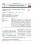 Research paper thumbnail of Combining Multicriteria Decision Analysis with GIS for suitably siting landfills in a Nigerian State