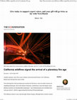 Research paper thumbnail of California's last conflagration and thoughts on the Pyrocene