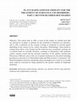 Research paper thumbnail of Plant based assisted therapy for the treatment of substance use disorders - part 2. Beyond blurred boundaries