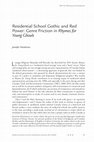 Research paper thumbnail of Residential School Gothic and Red Power: Genre Friction in Rhymes for Young Ghouls