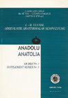 Research paper thumbnail of Z. Çizmeli-Öğün - T. Sipahi - L. Keskin (eds.), I.-II. Ulusal Arkeolojik Araştırmalar Sempozyumu, Anadolu / Anatolia Ek Dizi No.1 / Supplement Series Nr. 1, 2004, Ankara