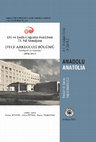 Research paper thumbnail of “Horoztepe”: O. Bingöl – A. Öztan – H. Taşkıran (eds.), DTCF 75. Yıl Armağanı, Arkeoloji Bölümü Tarihçesi ve Kazıları. Anadolu/Anatolia Ek Dizi - Supplements III.2, 2012, 151-156.