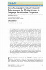 Research paper thumbnail of Okuda, T., & Anderson, T. (2018). Second-language graduate students' experiences at the writing center: A language socialization perspective. TESOL Quarterly, 52(2), 391-413.