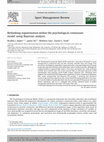 Research paper thumbnail of Rethinking segmentation within the psychological continuum model using Bayesian analysis