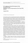 Research paper thumbnail of Book Review of Food and Environment in Early and Medieval China