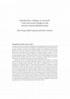 Research paper thumbnail of Perego, E., Scopacasa, R. and Amicone, S. (2019). Introduction. Collapse or survival? Crisis and social change in the ancient central Mediterranean. In: Perego, E. et al.  (eds), Collapse or survival?  (Oxford: Oxbow), xix–xxix.