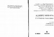 Research paper thumbnail of Apprendistato di vita e nuove forme di Bildungsroman: Agostino e L'enfance d'un chef, in Alberto Moravia. L'attenzione inesauribile, a cura di C. Bertoni, C. Lombardi, Mimesis 2018, pp. 65-72