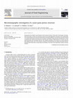 Research paper thumbnail of Microtomographic investigation of a yeast grain porous structure