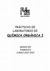 Research paper thumbnail of QUÍMICA ORGÁNICA I