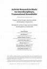 Research paper thumbnail of Pesquisa-ativista em negro: uma mesa redonda interdisciplinar e transnacional

Activist-Research in Black: An Interdisciplinary, Transnational Roundtable