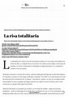 Research paper thumbnail of "La risa totalitaria". En Hypermedia Magazine, 2019