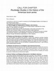 Research paper thumbnail of CALL FOR CHAPTER Routledge Studies in the History of the Americas book series