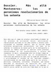 Research paper thumbnail of Dossier núm. 106: Más allá de Montoneros: los otros peronismos revolucionarios de los setenta