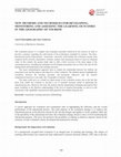 Research paper thumbnail of NEW METHODS AND TECHNIQUES FOR DEVELOPING, MONITORING AND ASSESSING THE LEARNING OUTCOMES IN THE GEOGRAPHY OF TOURISM