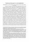 Research paper thumbnail of Tradiciones chinas para un mundo globalizado. 
PABLO BAISOTTI. Los chinos de ultramar: Sabor, gastronomía y cultura culinaria, Palabra de Clío, 2020