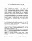 Research paper thumbnail of Los místicos Caminos del poeta andariego.
(Prólogo a "Caminos" de Azarías H. Pallais) .pdf