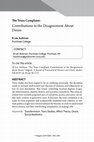 Research paper thumbnail of The Trans Complaint: Contributions to the Disagreement about Desire