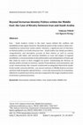 Research paper thumbnail of Beyond Sectarian Identity Politics within the Middle East: the Case of Rivalry between Iran and Saudi Arabia (Ortadoğu'da Mezhepsel Kimlik Politikalarının Ötesinde: İran-Suudi Arabistan'ın Rekabeti Örneği)