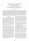 Research paper thumbnail of Morphological Annotation of Quranic Arabic