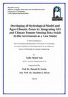 Research paper thumbnail of Developing of Hydrological Model and Agro-Climatic Zones by Integrating GIS and Climate Remote Sensing Data (Salah Al-Din Governorate as a Case Study)