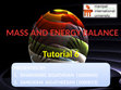 Research paper thumbnail of Psychometric Chart Calculation [Mass & Energy Balance]