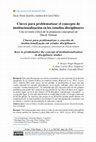 Research paper thumbnail of Claves para problematizar el concepto de institucionalización en los estudios disciplinares: Una revisión crítica de la propuesta conceptual de David Altman