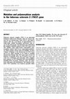 Research paper thumbnail of Mutation and polymorphism analysis in the tuberous sclerosis 2 ( TSC2 ) gene