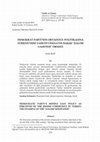 Research paper thumbnail of Demokrat Parti'nin Orta Doğu Politikasına Türkiye'deki Yahudi Cemaatin Bakışı "Şalom Gazetesi" Örneği / Democratic Party's Middle East Policy as Perceived b the Jewish Community in Turkey: The Example of the "Şalom Newspaper"