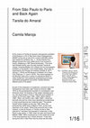 Research paper thumbnail of From São Paulo to Paris and Back Again: Tarsila do Amaral