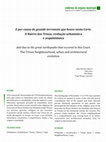 Research paper thumbnail of "E por cauza do grande terremoto que houve nesta Corte. O Bairro das Trinas, evolução urbanística e arquitetónica" in Cadernos do Arquivo Municipal. 2ª Série, nº 12, 2019, pp. 43-72.