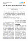 Research paper thumbnail of Sprue-Like Intestinal Disease Following Crohn's Disease