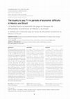 Research paper thumbnail of The loyalty to pay TV in periods of economic difficulty in Mexico and Brazil