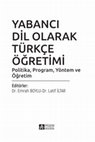 Research paper thumbnail of YABANCI DİL OLARAK TÜRKÇE ÖĞRETİMİ AÇISINDAN SÖZLÜKLER