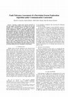 Research paper thumbnail of Fault-Tolerance Assessment of a Darwinian Swarm Exploration Algorithm under Communication Constraints