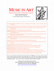 Research paper thumbnail of Music in art: International journal for music iconography