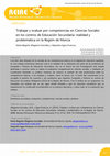 Research paper thumbnail of Trabajar y evaluar por competencias en Ciencias Sociales en los centros de Educación Secundaria: realidad y problemática en la Región de Murcia / Working and assessing key skills in Social Sciences in Secondary Schools: reality and problems in the Region of Murcia