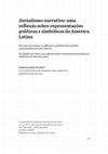 Research paper thumbnail of Jornalismo narrativo: uma reflexão sobre representações políticas e simbólicas da América Latina