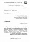 Research paper thumbnail of Mutações materialistas da Bilderverbot