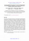 Research paper thumbnail of Analyse sedimentologique et paleo environnement des sediments du complexe laguno estuarien de la Somone20200114 92889 1kh7y4e