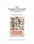 Research paper thumbnail of Review: Eric Jas, “Piety and Polyphony in Sixteenth-Century Holland: The Choirbooks of St. Peter’s Church, Leiden.” Canadian Journal of Netherlandic Studies No. 30 (2019): pp. 35-39.