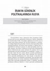 Research paper thumbnail of İran'ın Güvenlik Politikalarında Rusya