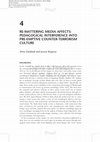 Research paper thumbnail of 4 RE-MATTERING MEDIA AFFECTS: PEDAGOGICAL INTERFERENCE INTO PRE-EMPTIVE COUNTER-TERRORISM CULTURE